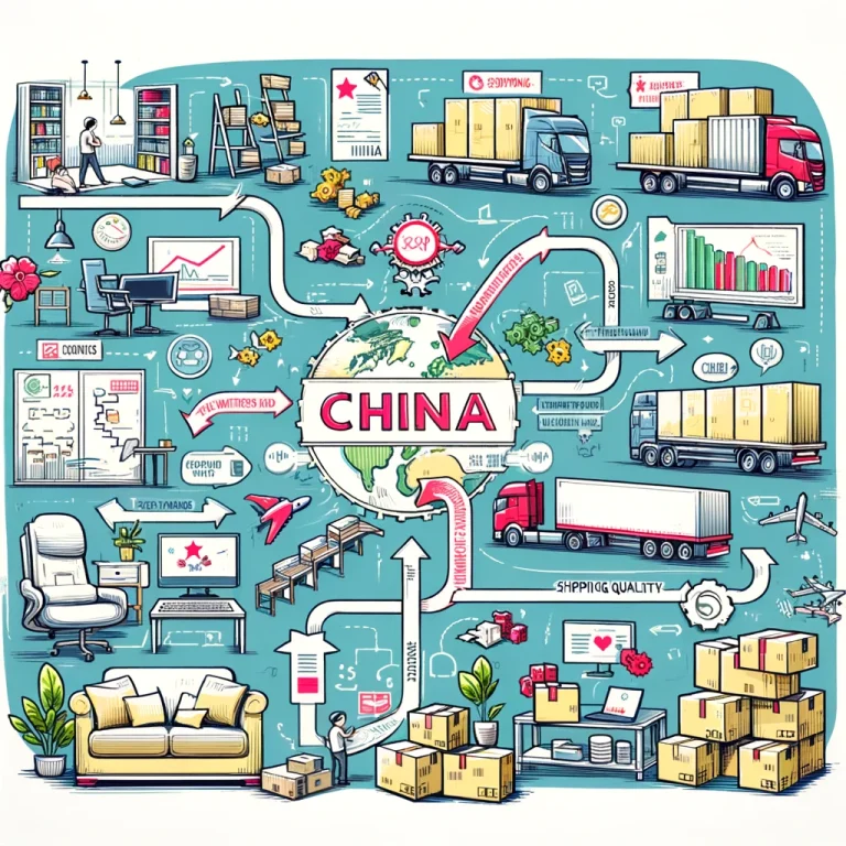 中国家具进口——展厅陈列