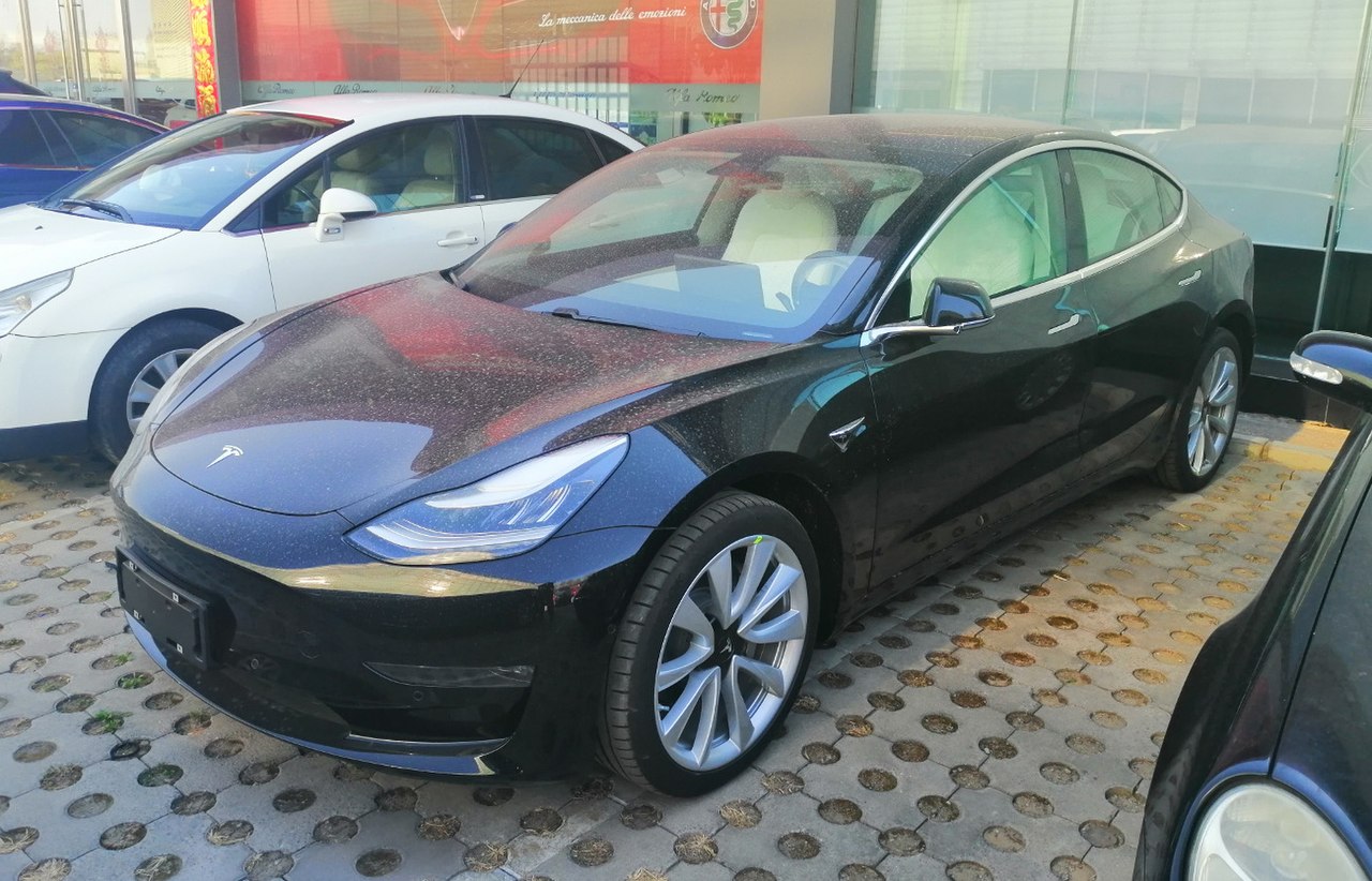 Tesla Model 3 i Kina