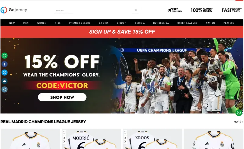 GoJersey — ลูกค้า 45,000+ แบบเสื้อ 2,000+ ตั้งแต่ปี 2012