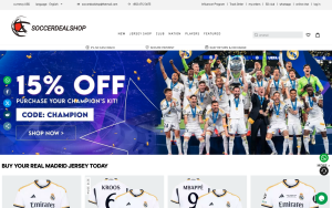 Top 12 Chinese wholesale sports jerseys sites 2024 2 Soccerdealshop.cn website