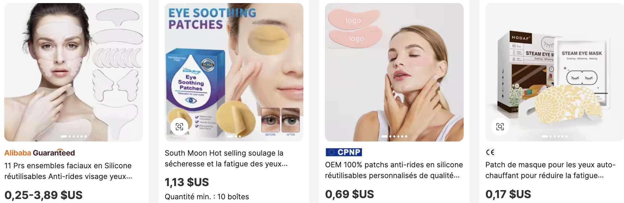Top 50 Beauty Dropshipping Products & Suppliers For 2025 7 Anti-Fatigue Eye Patches