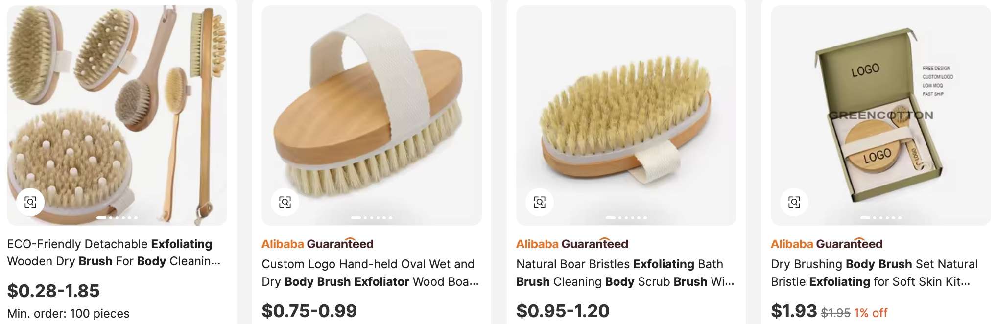 Top 50 Beauty Dropshipping Products & Suppliers For 2025 50 Body Exfoliating Brushes