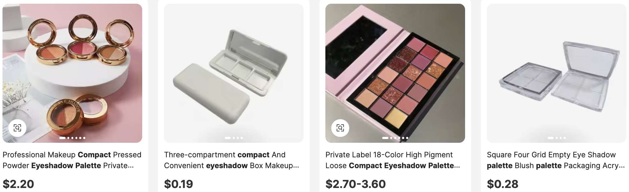 Top 50 Beauty Dropshipping Products & Suppliers For 2025 12 Compact Eyeshadow Palettes