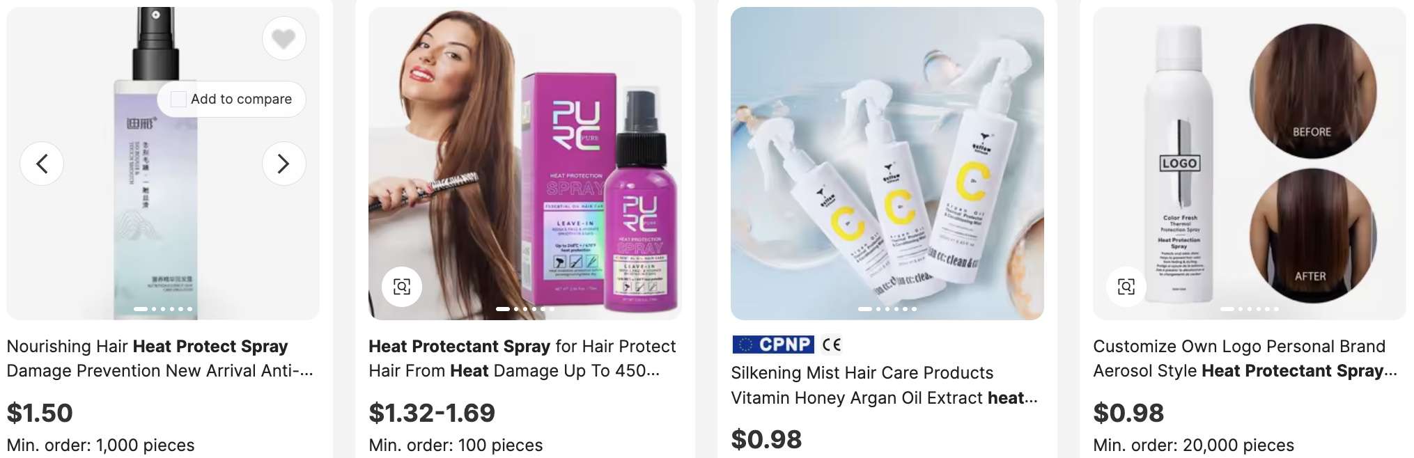Top 50 Beauty Dropshipping Products & Suppliers For 2025 33 Heat Protectant Sprays
