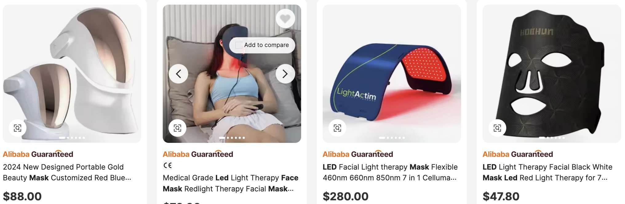 Top 50 Beauty Dropshipping Products & Suppliers For 2025 47 LED Face Masks