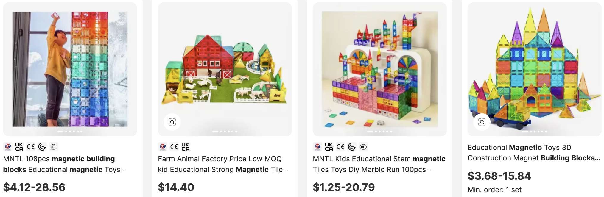 Magnetic Building Blocks