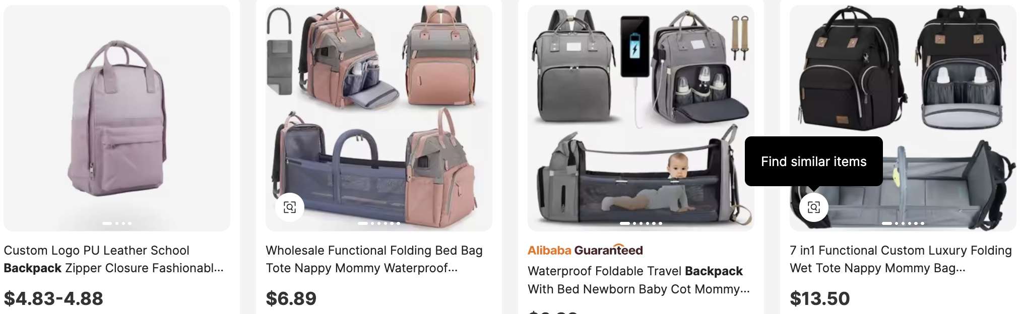 Multifunction Diaper Backpack