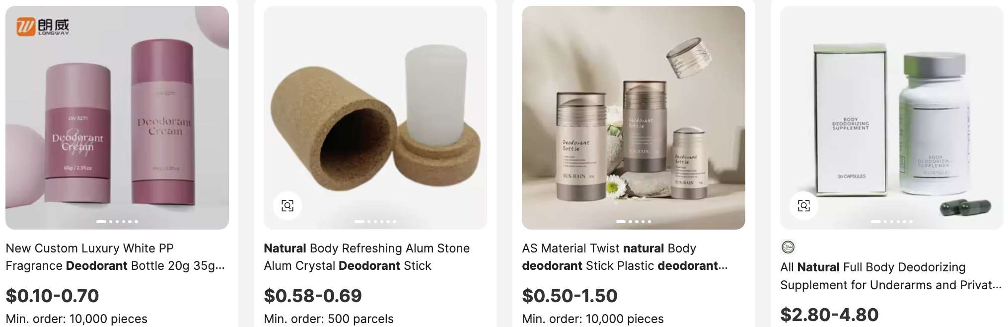 Top 50 Beauty Dropshipping Products & Suppliers For 2025 49 Natural Solid Deodorants