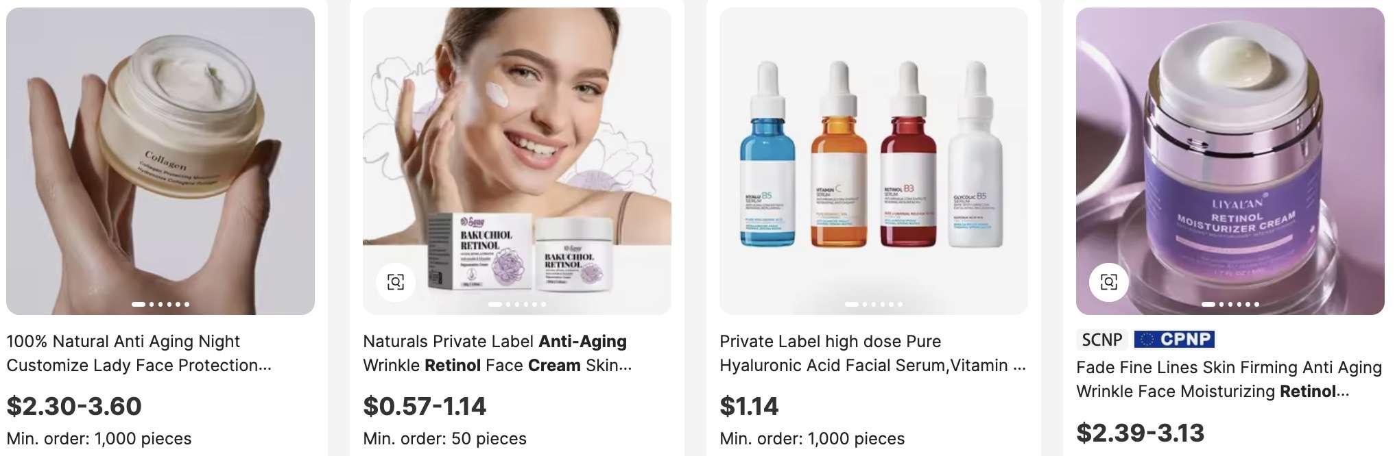 Top 50 Beauty Dropshipping Products & Suppliers For 2025 9 Retinol Anti-Aging Creams
