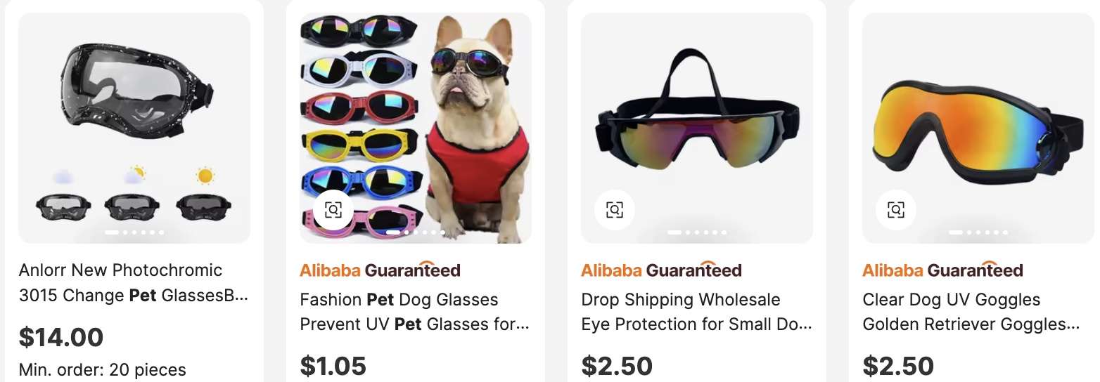 UV-Protection Pet Sunglasses