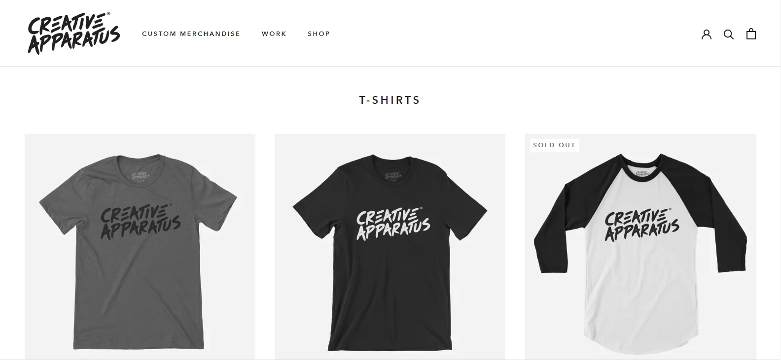 China T-Shirt Wholesale: Best Suppliers, Bulk Prices & Custom Printing 7 A mockup of a Shopify store selling custom T-shirts.