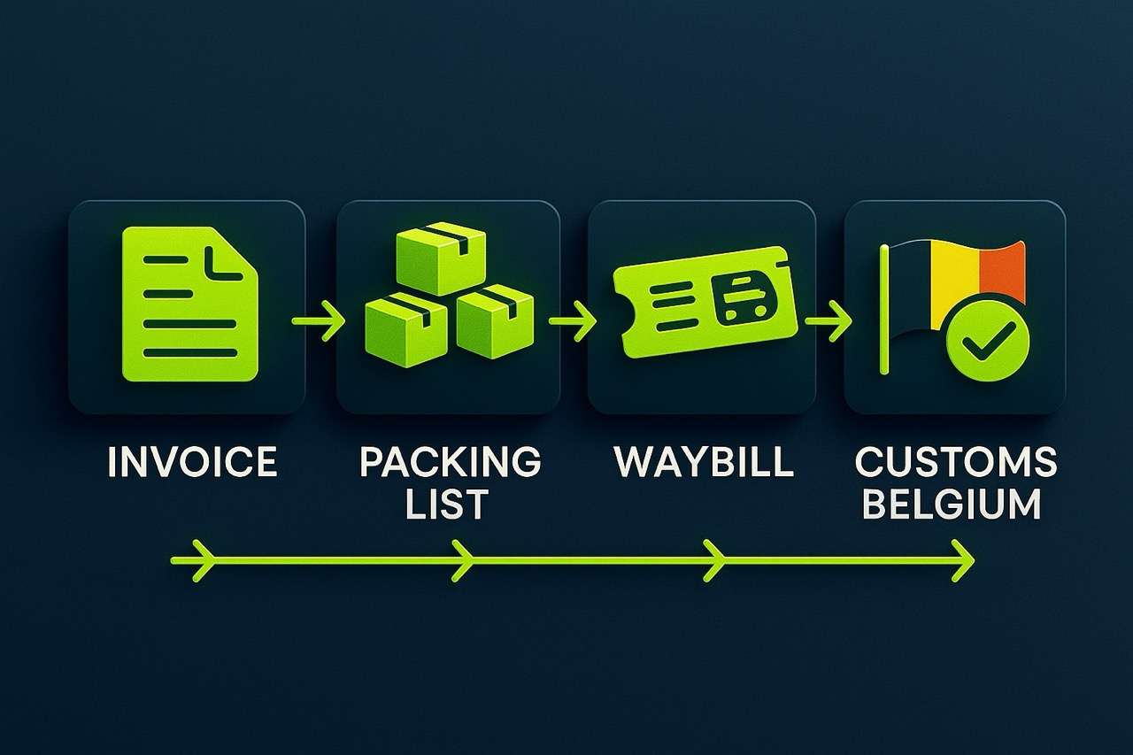 Rail Freight from China to Belgium: Routes, Transit Times, Costs & Strategic Insights 6 Customs Documentation Workflow for Rail Freight from China to Belgium