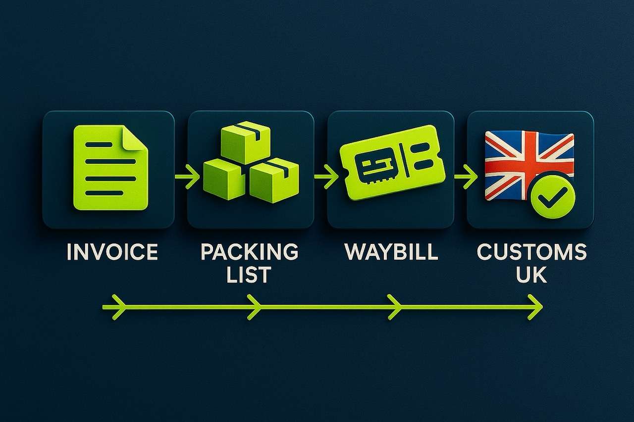 Rail Freight from China to the UK: Routes, Transit Times, Costs & Strategic Insights 6 Customs Documentation Workflow for Rail Freight from China to the UK Grande