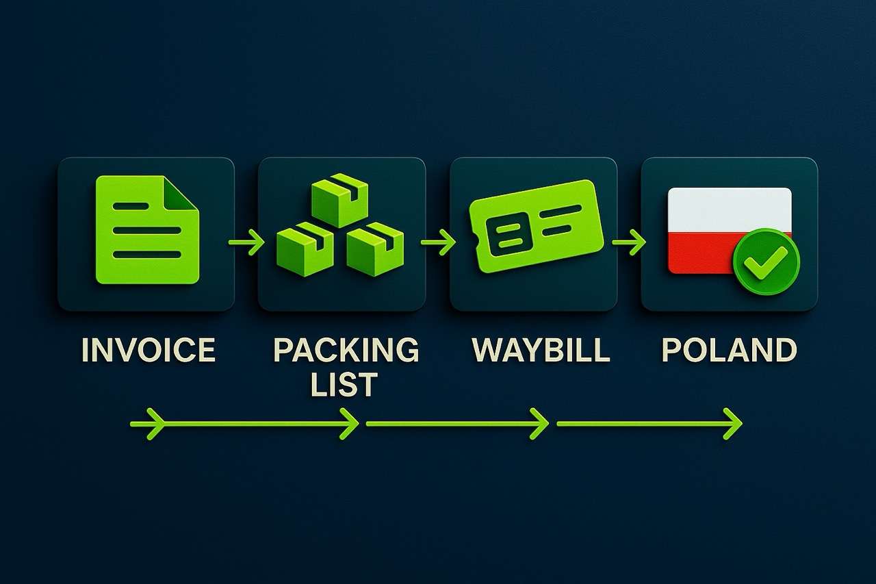 Rail Freight from China to Poland: Routes, Transit Times, Costs & Strategic Insights 6 Customs Documentation Workflow for Rail Freight from China to Poland