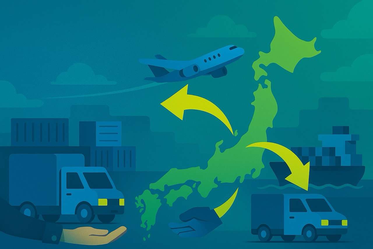 FCA vs FOB comparison for Japan container shipping